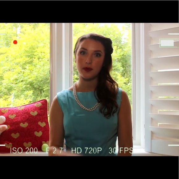 Vintage 50s A-Line Dress - Picture 12 of 13